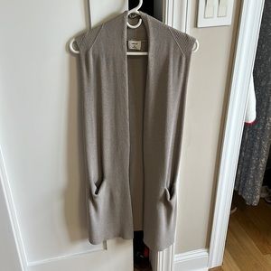 Aritzia Wilfred grey/lavender vest in XXS